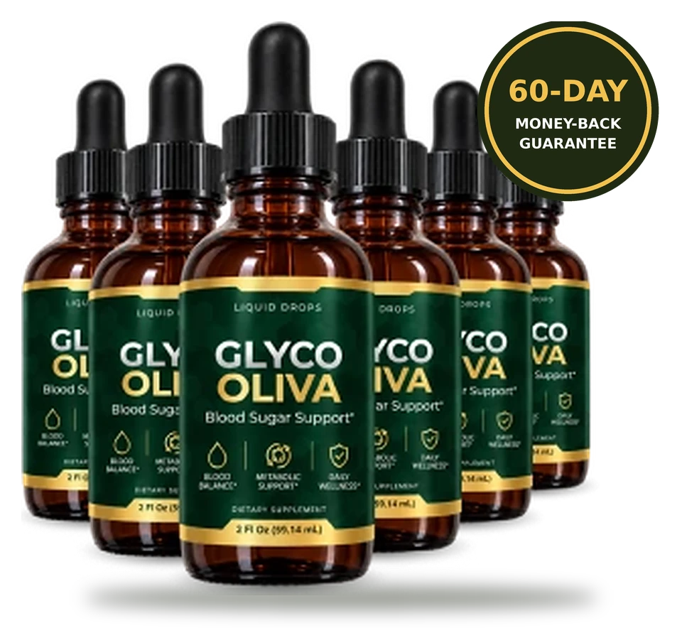 6 Bottle Pack of GlycoOliva drops